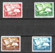 Portugal 1956 AF#821-824 ** Railways Set Railway Trains SALE CAT 178,00 EUROS MNH** PERFECT SET - Neufs