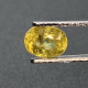 Sphène Naturel De Madagascar- Ovale 1.15 Carat - 6.8 X 5.2 X 3.7 Mm - Other & Unclassified