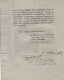 Grenoble - Isere - 1791 - Courrier Imprimé - Societe Des Amis De La Constitution - Tarif Et Affranchissement De Lettres - 1701-1800: Precursori XVIII