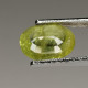 Delcampe - Sphène Naturel De Madagascar- Coupe Ovale 1.62 Carat -  8.7 X 6.3 X 3.4 Mm - Autres & Non Classés