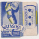 RAZOR BLADE WRAPPER - "NATASCHA"  - LAMETTE DA BARBA LAMES DE RASOIR  Vintage Old - Scheermesjes