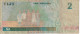 BILLETE DE FIJI DE 2 DOLLARS DEL AÑO 1996  (BANKNOTE) - Fidji