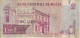 BILLETE DE MALTA DE 2 LIRAS DEL AÑO 1989  (BANKNOTE) - Malte