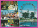 293546 / Austria - Vienna Wien - The Prater Ferris Wheel Electric Cars Dragon Cars PC 1967 USED 2 S Christkindl Church - Prater