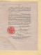 Loi Relative A L Indemnite Accordee Aux Maitres Des Postes - 1792 - Signature (tampon) Danton + Sceau De L Etat - Rare - 1701-1800: Voorlopers XVIII