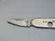 Delcampe - -ANCIEN COUTEAU De FUMEUR JOHN WATTS SHEFFIELD PLAQUETTES ARGENT ANGLAIS   E - Messer