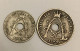 LOT 2 PIECES 1923-1928 10 CENTIMES ET 25 CENTIMES BELGIQUE - 25 Cents