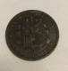 RARE CINCO CENTIMOS ALFONSO XII 1879 ESPAGNE - Otros & Sin Clasificación