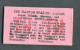 Ticket De Train Ouvrier Royaume-Uni Années 20 "The Harton Coal Company - Marsden To Shields" Edmondson Workman's Ticket - Europe