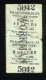 Ticket De Train Ouvrier Royaume-Uni Années 20 "The Harton Coal Company - Marsden To Shields" Edmondson Workman's Ticket - Europa