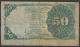 1869 Usa U.s.a. UNITED STATES OF AMERICA  50 Cent Fourth Issue Fractional Currency Note Green Seal FR#1379 - 1874-1875 : 5° Emission