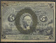 1863 Usa U.s.a. UNITED STATES OF AMERICA  Fractional Currency  Columbia 1863 15 Cents 4th Issue Fr 1232 - 1874-1875 : 5° Issue