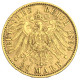 Allemagne-Royaume De Saxe 20 Marks Albert Ier 1894 Dresde - 5, 10 & 20 Mark Oro