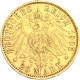 Allemagne-Royaume De Saxe-20 Marks Frédéric Auguste 1905 Muldenhütten - 5, 10 & 20 Mark Gold