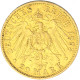 Allemagne-20 Marks Ville D&#039;Hambourg 1893 - 5, 10 & 20 Mark Oro