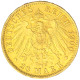 Allemagne-20 Marks Ville D&#039;Hambourg 1900 - 5, 10 & 20 Mark Oro