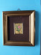 Chromo LITHOGRAPH Made By Hand On 23 KT Gold Leaf ( Artitalia / Imp. Cadoro / Cadre 12 X 13 Cm. / 112 ) See/Voir Scans ! - Fleurs & Plantes