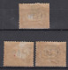 ⁕ San Marino 1924 ⁕ Segnatasse / Postage Due ⁕ 3v MH - Portomarken