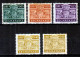 ⁕ San Marino 1945 ⁕ Segnatasse / Postage Due ⁕ 5v MH - Timbres-taxe