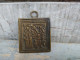 Petite Icone De Voyage Russe Bronze XIXème Russian Icon Ikon - Arte Religioso