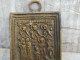 Petite Icone De Voyage Russe Bronze XIXème Russian Icon Ikon - Religiöse Kunst