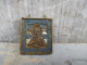 Petite Icone De Voyage Russe Bronze Email XIXème Christ Pantocrator Russian Icon Ikon Enamel - Religieuze Kunst