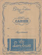 PROTEGE CAHIER ANCIEN CHOCOLAT LOMBART VOIR VERSO - Book Covers