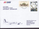 Sweden SAS First Fokker 50 Flight BORLÄNGE-COPENHAGEN, BORLÄNGE 1995 Cover Brief Lettre KØBENHAVN (Cz. Slania) - Storia Postale