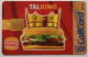 Ireland 10 Units Chip Card - Burger King - Ireland