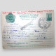 URSS 1957 - CP Vue Du Kremlin - VIe Festival Mondial De La Jeunesse Et Des étudiants En URSS - De Moscou à Vaux Le Penil - Cartas & Documentos