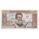 France, 50 Nouveaux Francs On 5000 Francs, 1955-1959 Overprinted With ''Nouveaux - 1955-1959 Sobrecargados (Nouveau Francs)
