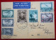 CPA 1937 Propagande Aéronautique Anvers/ Timbres Congo, Belgique, Poste Aérienne. De Stanleyville Vers Ligny - Usados