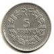 FRANCE / 5 FRANCS LAVRILLIER / 1950 / ALU / 3.69 G - 5 Francs