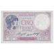 France, 5 Francs, Violet, 1933, E.54791, SPL+, Fayette:03.17, KM:72e - 5 F 1917-1940 ''Violet''