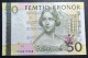 CRBX0326 BILLETE SUECIA 50 KRONOR  MBC - Autres - Europe