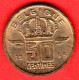 Belgio - Belgium - Belgique - Belgie - 1969 - 50 Centimes - QFDC/aUNC - Come Da Foto - 50 Centimes