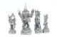 Myth & Magic Tudor Mint : Job Lot Of 4 ( ROOK , KING , BISHOP , THE FIRE WIZZARD ) , Pewter  H=35-50mm, - Figurini & Soldatini