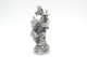 Delcampe - Myth & Magic Tudor Mint : Job Lot Of 4 ( ROOK , KING , BISHOP , THE FIRE WIZZARD ) , Pewter  H=35-50mm, - Figurines
