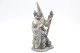Delcampe - Myth & Magic Tudor Mint : Job Lot Of 4 ( ROOK , KING , BISHOP , THE FIRE WIZZARD ) , Pewter  H=35-50mm, - Figuren