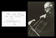 Mstislav Rostropovich (1927-2007) - Cellist - Signed Card + Photo - 1998 - COA - Singers & Musicians