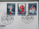 FDC 1287/89 En 1290/92 - 1961-1970