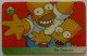 SIMPSONS - BART / HOMER - Héros De Série TV / BD - Phonecard - Carte Téléphonique Anglaise à  Code - Cómics