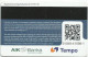 Belgrade Beograd Serbia  City Bus Ticket BUS-PLUS (plastic) Magnetic Card - Europa