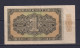 GERMANY  - 1948 1 Mark Circulated Banknote As Scans - 1/2 Mark