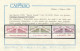 383 - San Marino - 1928 - Pacchi Postali Non Dentellati Al Centro N. 1/15. Cert. Carraro. Cat. € 250,00. MNH - Spoorwegzegels