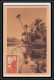 49192 N°125 Colomb Bechar Oued Plamier Arbre Tree 1952 Algérie Carte Maximum (card) - Tarjetas – Máxima