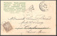 49507 N°111 Blanc Passionément 1905 Moulin De Boissy Taxé Série Ange Pétale De Fleurs Anges Carte Maximum Gaufrée - ...-1929