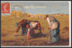 49593 N°138 10c Semeuse Les Glaneuses Millet Chabli Yonne 1911 Pour Perrigny France Carte Maximum (card) - ...-1929