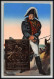 56642 N°276 A Manama 1970 Napoléon Waterloo 1815 Blucher Marechal Ney Bonaparte OR Gold Stamps Carte Maximum (card) - Napoleon