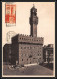 56979 N°507 Palazzo Vecchio Signora 1947 Italia Italie Italy Carte Maximum (card) édition Giusti - Maximum Cards